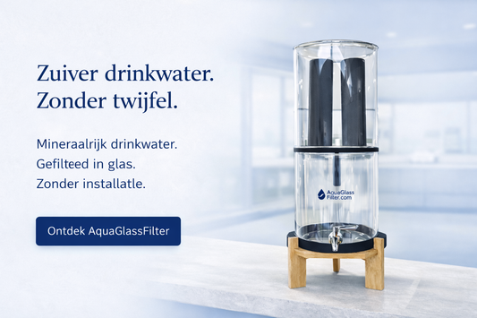 Waterfilter of flessenwater — wat is goedkoper, gezonder en beter voor het milieu?