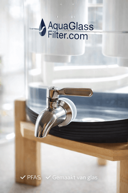 PFAS filter – AquaGlassFilter Glazen Waterfilter (NSF-gecertificeerd)