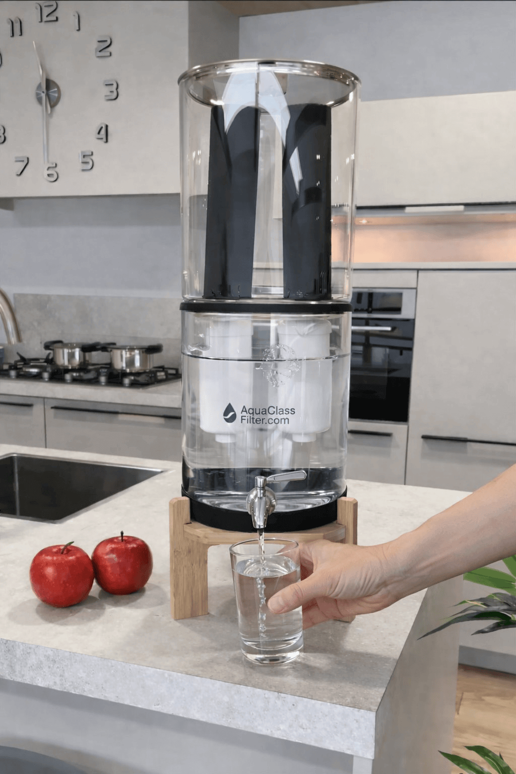 PFAS filter – AquaGlassFilter Glazen Waterfilter (NSF-gecertificeerd)